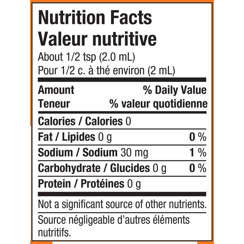 Tang Liquid Drink Mix, Orange, 48mL/1.6 oz, (Pack of 12) {Imported from Canada} - Image 5